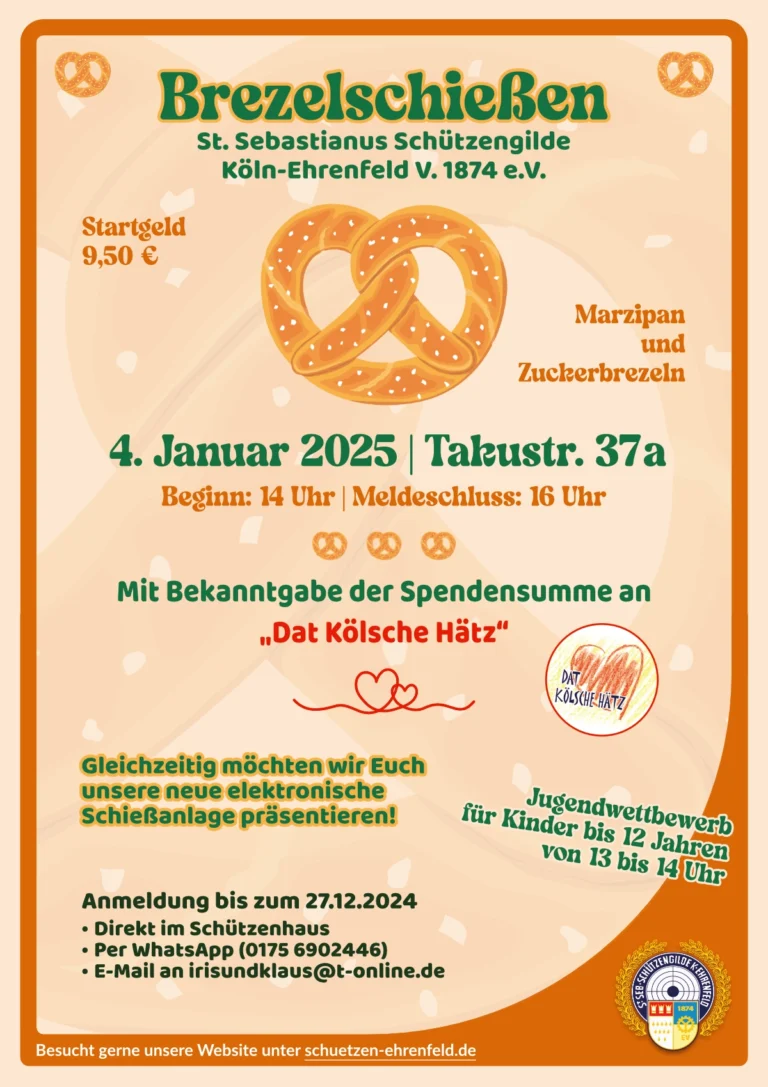 Flyer - Sebastianus Brezelschießen 2025