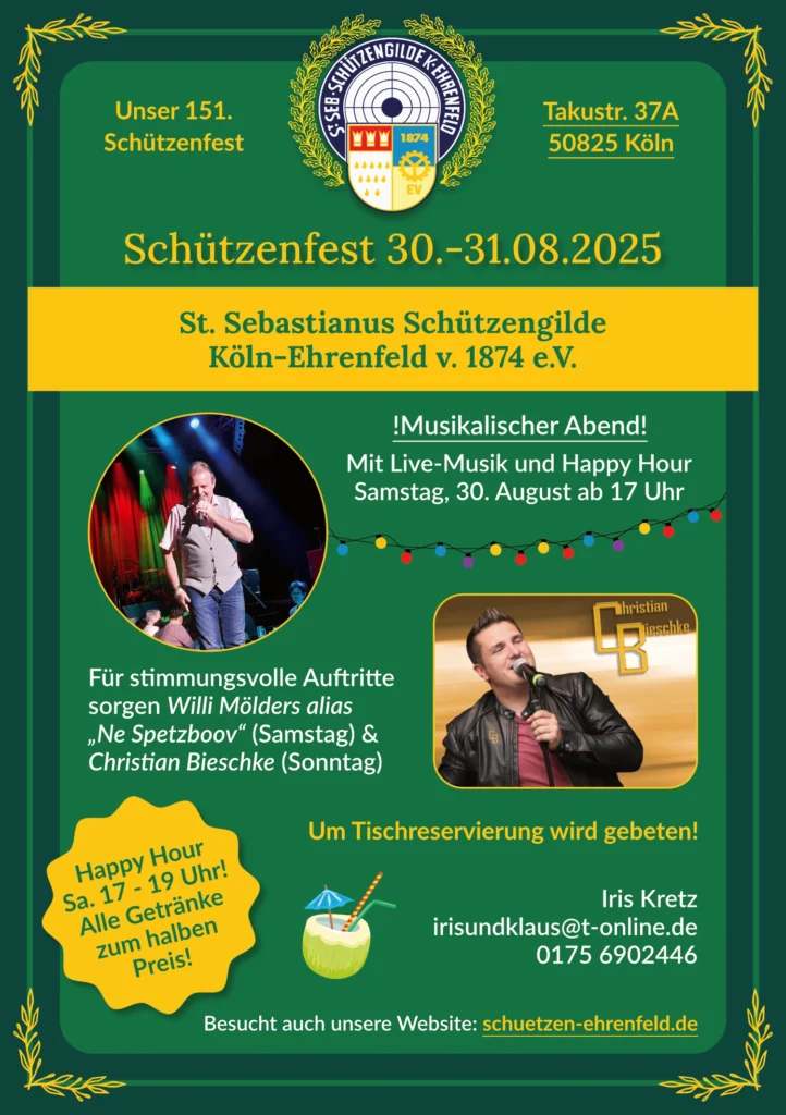 St. Sebastianus Schützenfest 2025