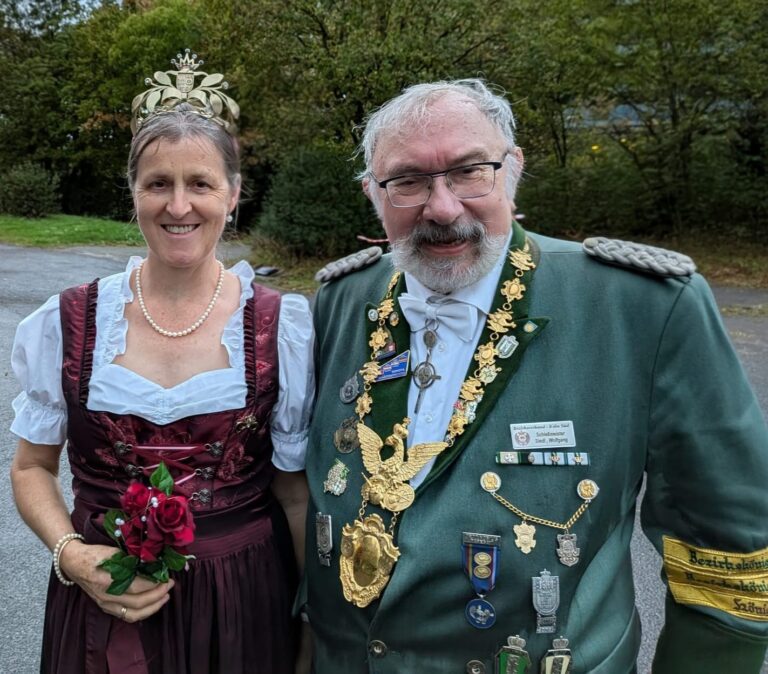 Königspaar Wolfgang und Ute Siedl